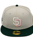 New Era 59Fifty San Diego Padres 2-Tone Stone/Green Fitted Hat