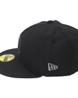 San Diego Padres Black Graphite Fitted Cap