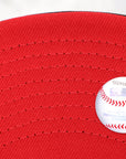 Philadelphia Phillies Black & Red Fitted Cap