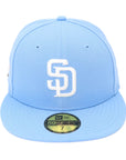 San Diego Padres 1998 World Series Sky Blue Fitted Cap
