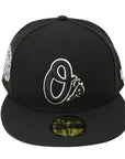 Baltimore Orioles 30th Anniversary Black Fitted Cap
