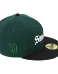 San Diego Padres Field Green Fitted Cap