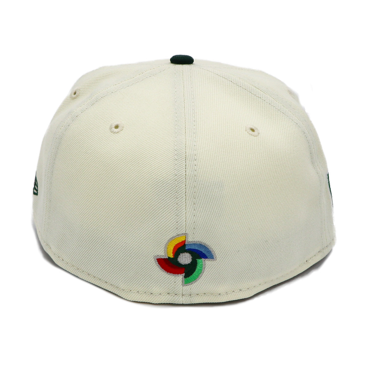 Chrome and dark Green Mexico New Era Fitted Hat – BeisbolMXShop