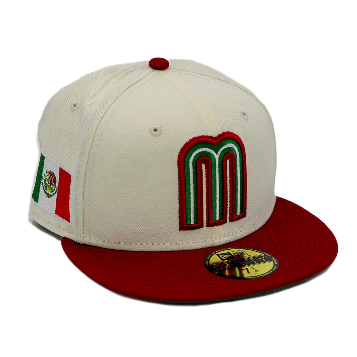 Men's Cap Mexico World Baseball Classic Black Red Snapback Hat WBC