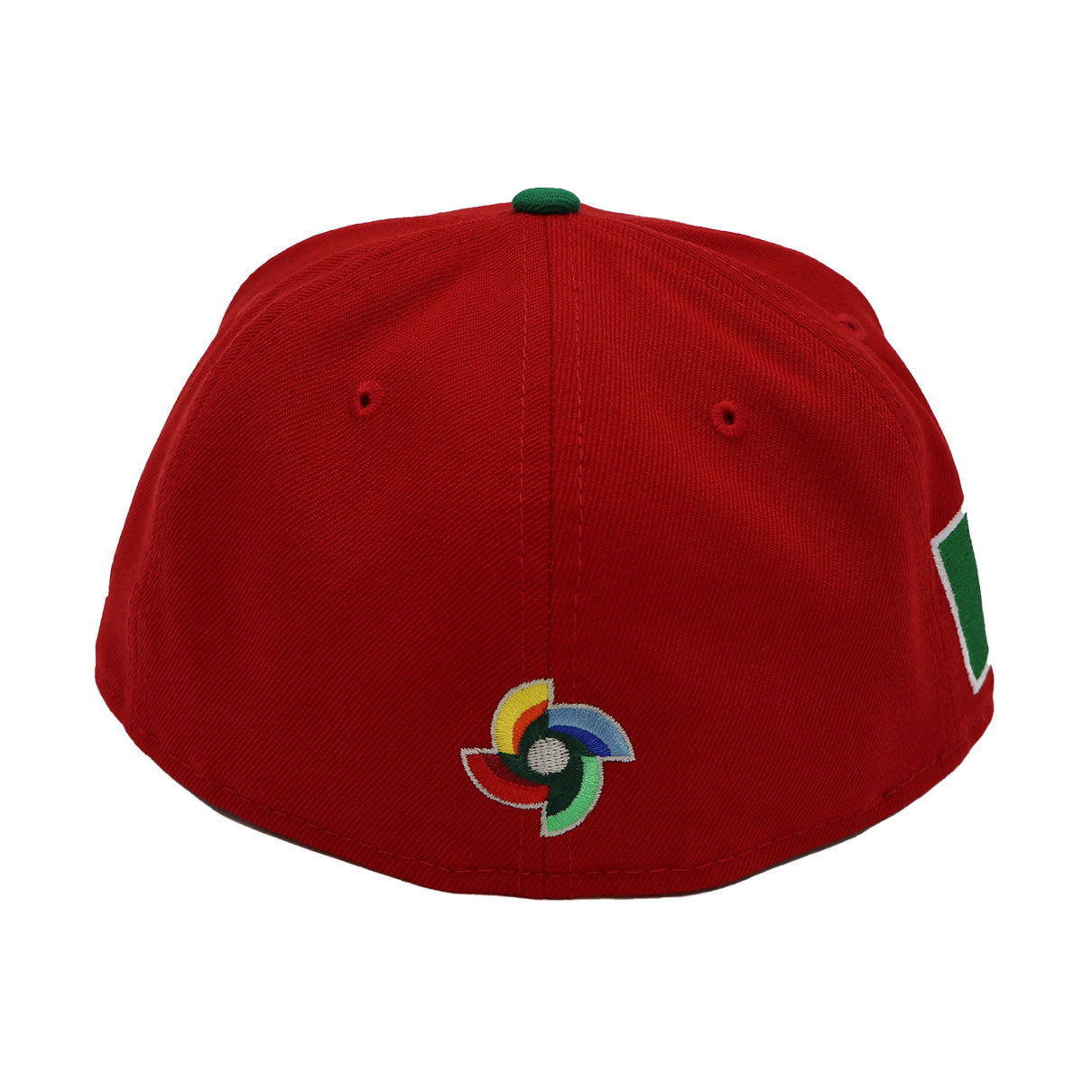 – World 2-Tone Baseball 59Fifty New Red/Green Caliwearsd Classic Mexico Hat Era
