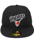 New Era San Diego Padres Wordmark & Friar 59FIFTY Fitted Hat