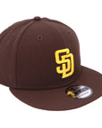 New Era San Diego Padres Brown & Gold 9FIFTY Snapback Hat
