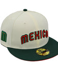 Mexico Script New Era 59Fifty WBC 2-Tone Green/Chrome Fitted Hat