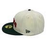 Mexico Script New Era 59Fifty WBC 2-Tone Green/Chrome Fitted Hat