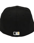 NewEra 59Fifty San Diego Padres Black Fitted Hat