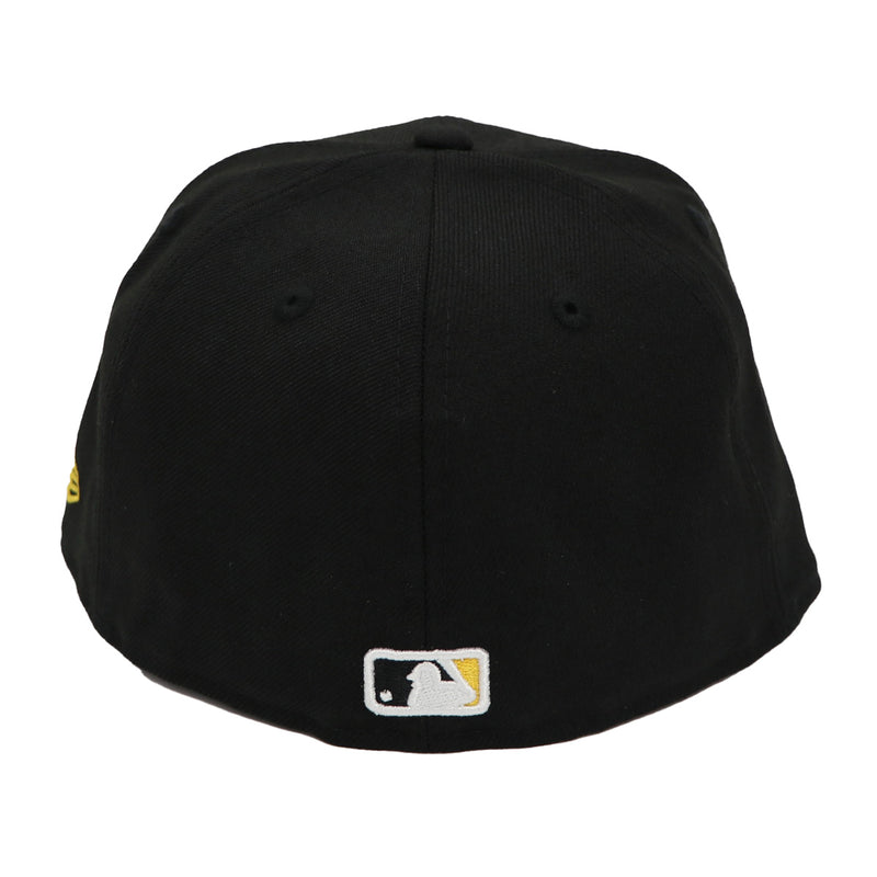 NewEra 59Fifty San Diego Padres Black Fitted Hat