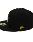 NewEra 59Fifty San Diego Padres Black Fitted Hat