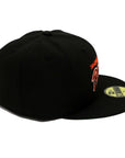 New Era 59Fifty San Diego Padres Vintage Script Orange/Black Fitted Hat