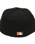 New Era 59Fifty San Diego Padres Vintage Script Orange/Black Fitted Hat