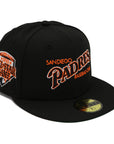 New Era 59Fifty San Diego Padres Vintage Script Orange/Black ASG Fitted Hat