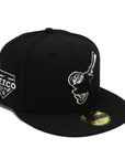 NewEra 59Fifty San Diego Padres Swinging Friar Petco Park Black Fitted Hat