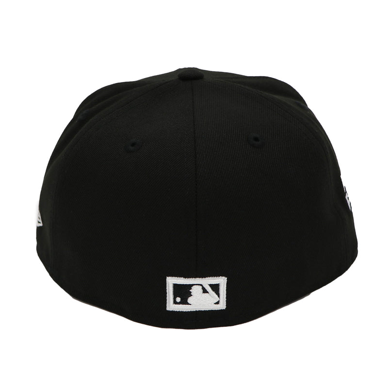NewEra 59Fifty San Diego Padres Swinging Friar Petco Park Black Fitted Hat