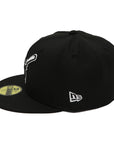 NewEra 59Fifty San Diego Padres Swinging Friar Petco Park Black Fitted Hat