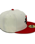 NewEra 59Fifty SDSU Aztecs Chrome/Red Fitted Hat