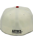 NewEra 59Fifty SDSU Aztecs Chrome/Red Fitted Hat