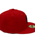 NewEra 59Fifty San Diego Padres Red Fitted Hat