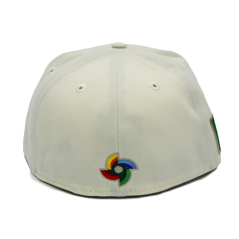 Mexico New Era 59Fifty WBC 2-Tone Stone/Brown Fitted Hat