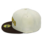 Mexico New Era 59Fifty WBC 2-Tone Stone/Brown Fitted Hat