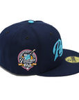 NewEra 59Fifty San Diego Padres Navy/Ultra Blue Script Fitted Hat