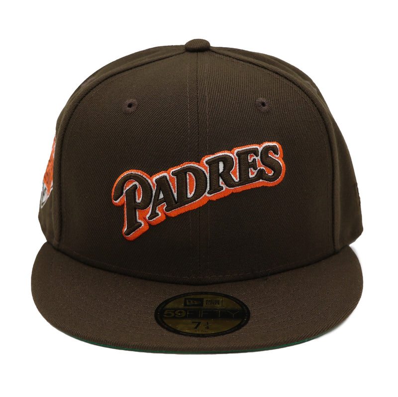 NewEra 59Fifty San Diego Padres Script Brown ASG 92 Fitted Hat