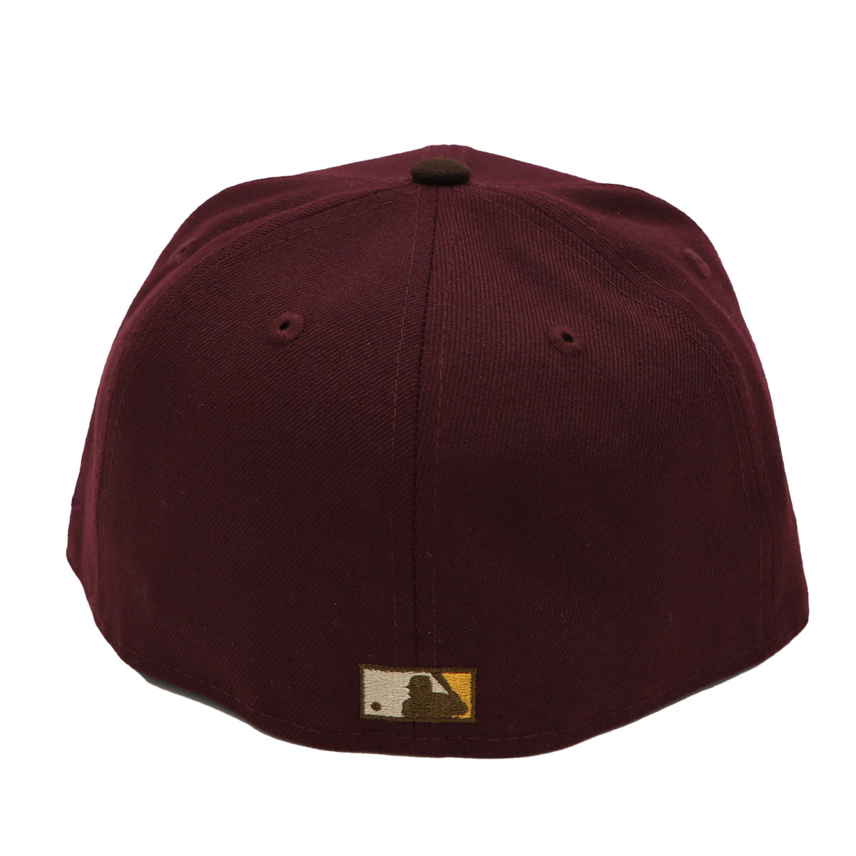 NewEra 59Fifty Chicago Cub Script 2-Tone Maroon/Brown Fitted