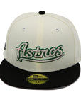 NewEra 59Fifty Houston Astros 2-Tone Chrome/Black Fitted Hat