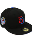 NewEra 59Fifty San Diego Padres Black 40th Anv. Red/Blue Fitted Hat