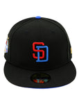 NewEra 59Fifty San Diego Padres Black 40th Anv. Red/Blue Fitted Hat