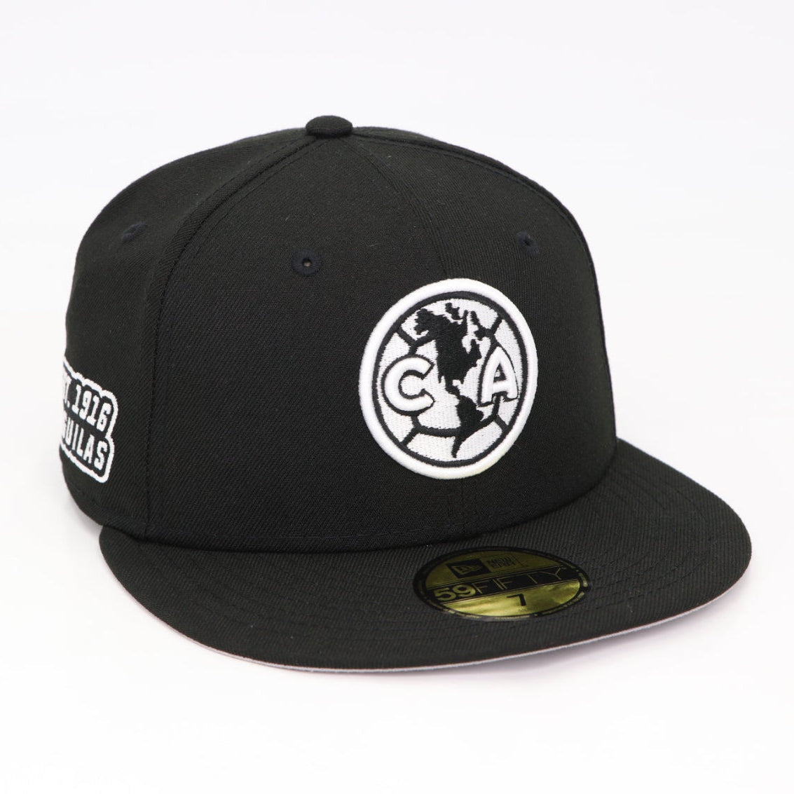 Club América New Era 59FIFTY Fitted Hat – Black/White