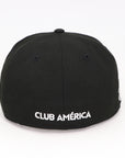 Club América New Era 59FIFTY Fitted Hat – Black/White