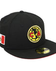 Club América x Mexico Flag New Era 59FIFTY Fitted Hat – Black