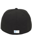San Diego Padres Black/Sky Blue Chrome 59FIFTY Fitted Hat