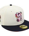 San Diego Padres Chrome Día de los Muertos 59FIFTY Fitted Hat