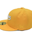 NewEra 59Fifty Padres Script Yellow Fitted Hat