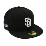 NewEra 59Fifty San Diego Padres MLB Side Patch Fitted Patch