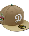 NewEra 59Fifty LA Dodgers 2-Tone Camel Fitted Hat