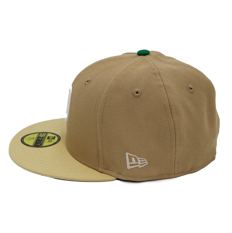NewEra 59Fifty LA Dodgers 2-Tone Camel Fitted Hat