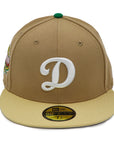 NewEra 59Fifty LA Dodgers 2-Tone Camel Fitted Hat