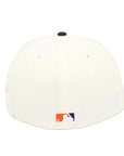 New Era 59FIFTY San Diego Padres Chrome/Navy Fitted Hat
