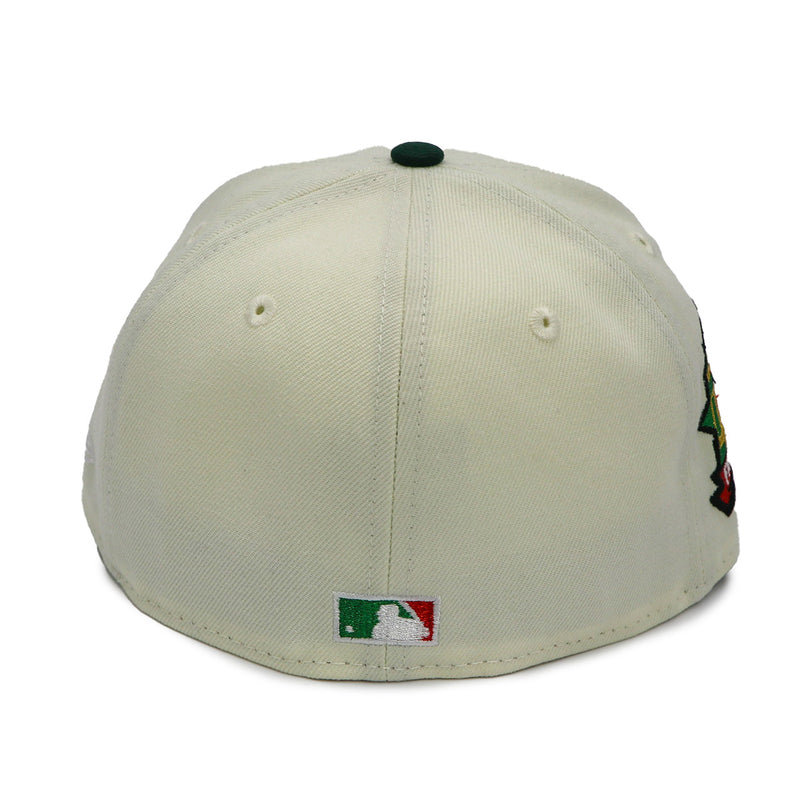 NewEra 59Fifty Texas Rangers Final Season 2-Tone Chrome/Green Fitted Hat