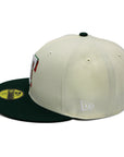 NewEra 59Fifty Texas Rangers Final Season 2-Tone Chrome/Green Fitted Hat