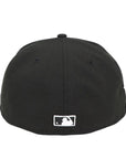 New Era 59FIFTY San Diego Padres Cooperstown S Black Fitted Hat