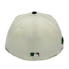 NewEra 59Fifty Texas Rangers Script Side Patch 2-Tone Chrome/Green Fitted Hat