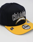 Chargers New Era 9FIFTY Snapback Hat – Navy/Gold