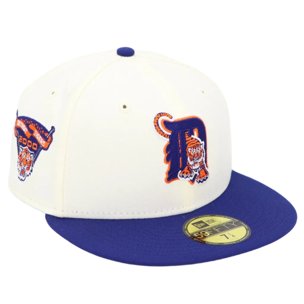 Detroit Tigers Chrome/Dark Royal 59FIFTY Fitted Hat